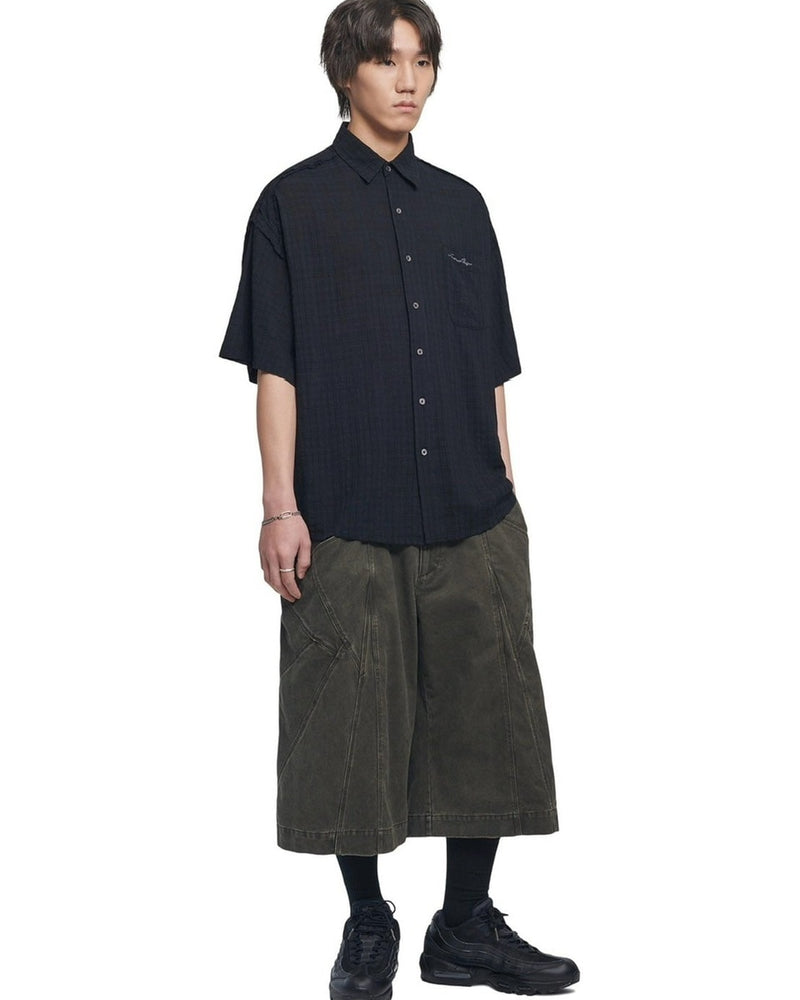 【NOMANUAL】RAW EDGE H.S SHIRT