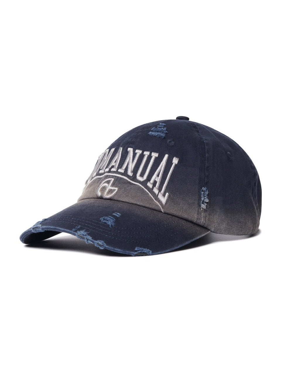 【NOMANUAL】DESTROYED BALL CAP