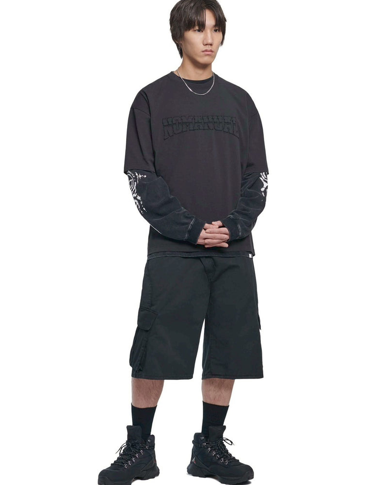 【NOMANUAL】PATCH T-SHIRT