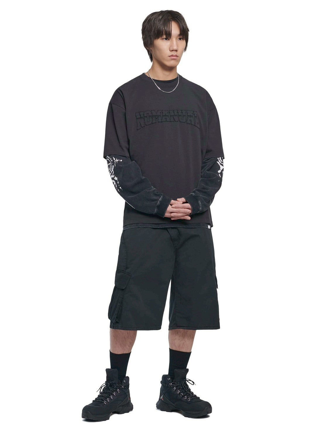 【NOMANUAL】PATCH T-SHIRT