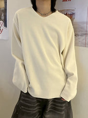 【LUV CODE】v neck rib knit (3color)