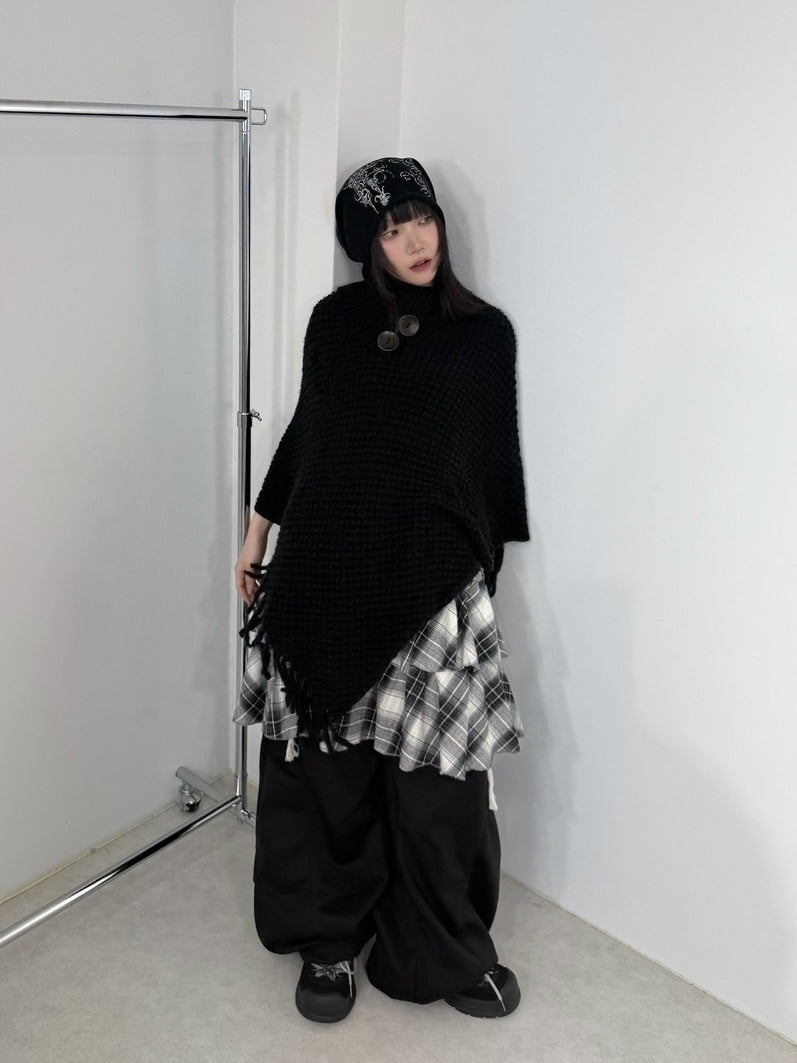 国際配送【Nerd out XU】Chaos design beanie (2color)