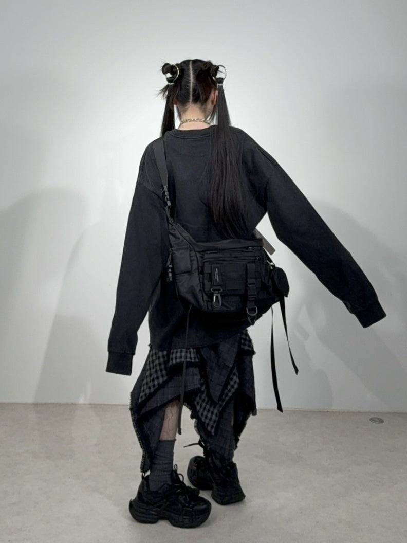 国際配送【Nerd out XU】Chaos design long sleeve (2color)