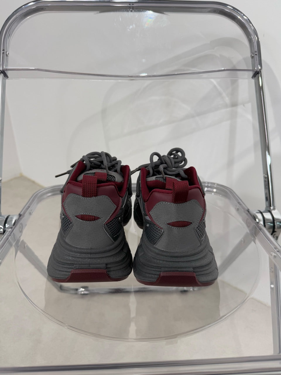 国際配送【Nerd out XU】thick sole daddy shoes (2color)