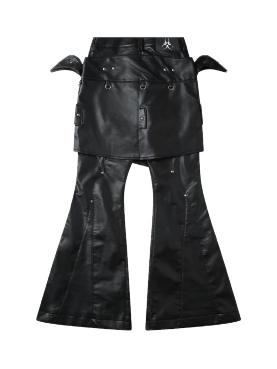 【Cozy world Wide】"005 CHAOS DREAM" LEATHER SKIRT PANTS