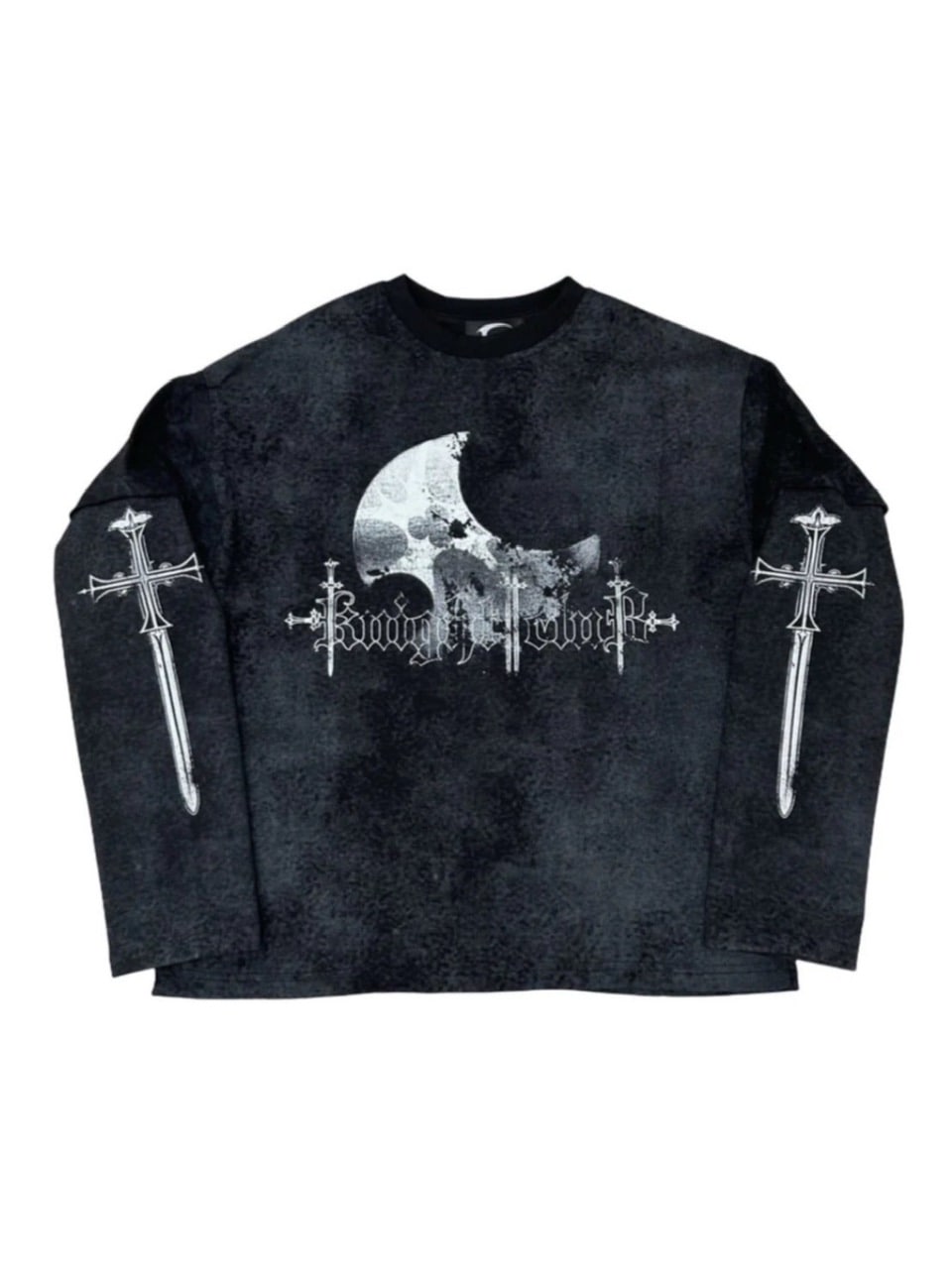 【Cozy world Wide】KNIGHT CLUB WAXED LONGSLEEVE