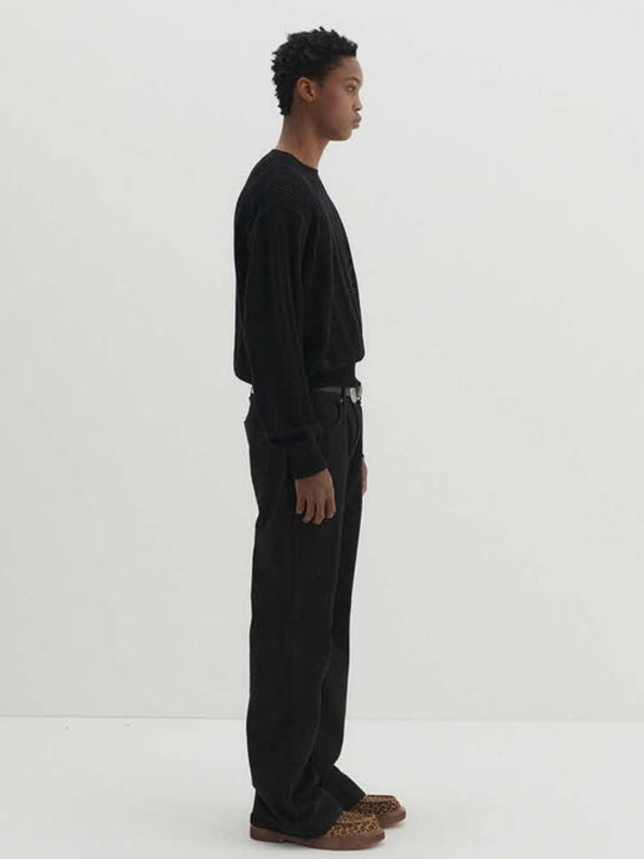 【DNSR】Meshed Crop Knit