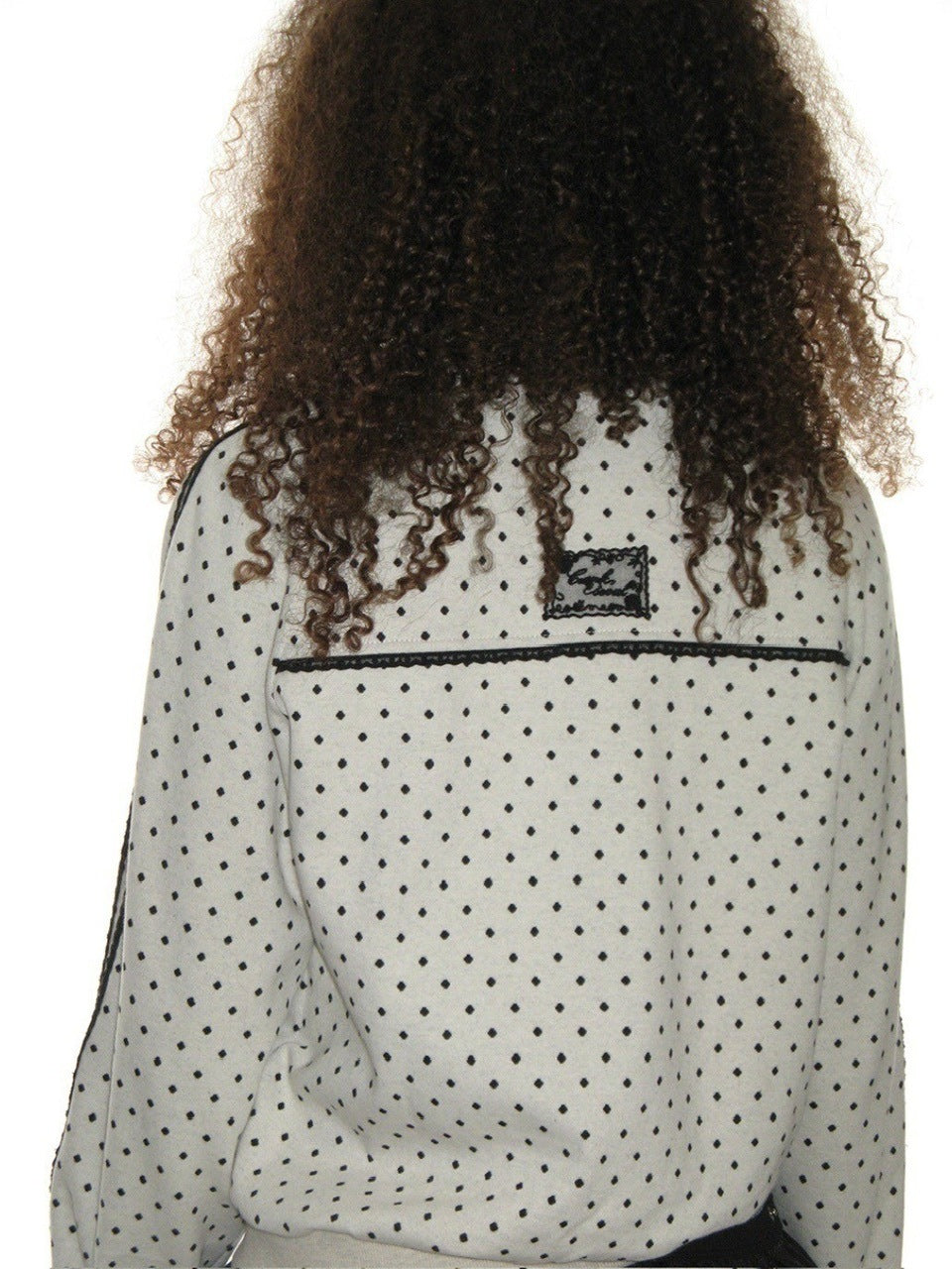 【CRANK】ROSE DOT TRACK JACKET / 【クランク】ローズドットダブルジップトラックジャケット