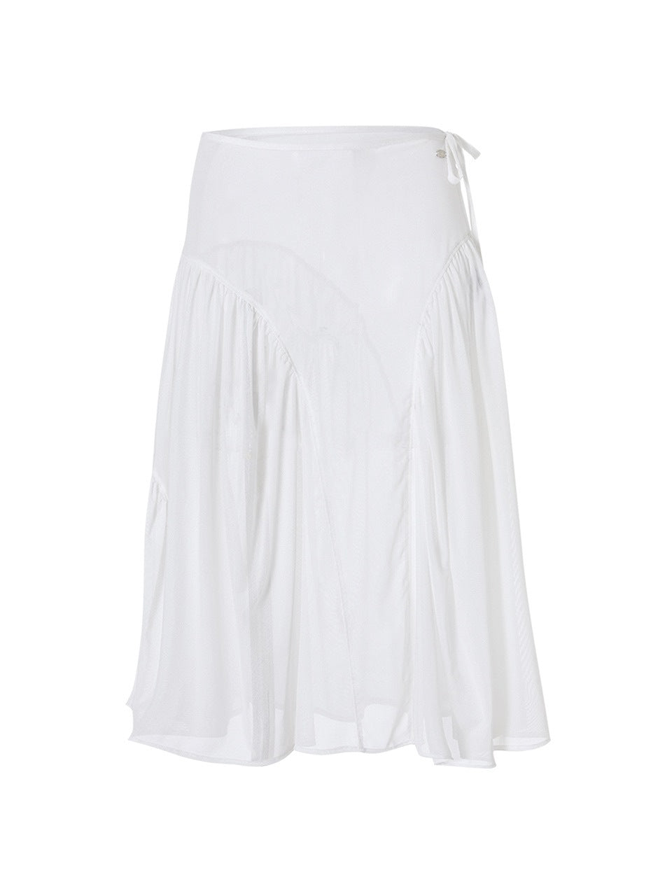 【CRANK】SHEER FRILL LAYERED SKIRT