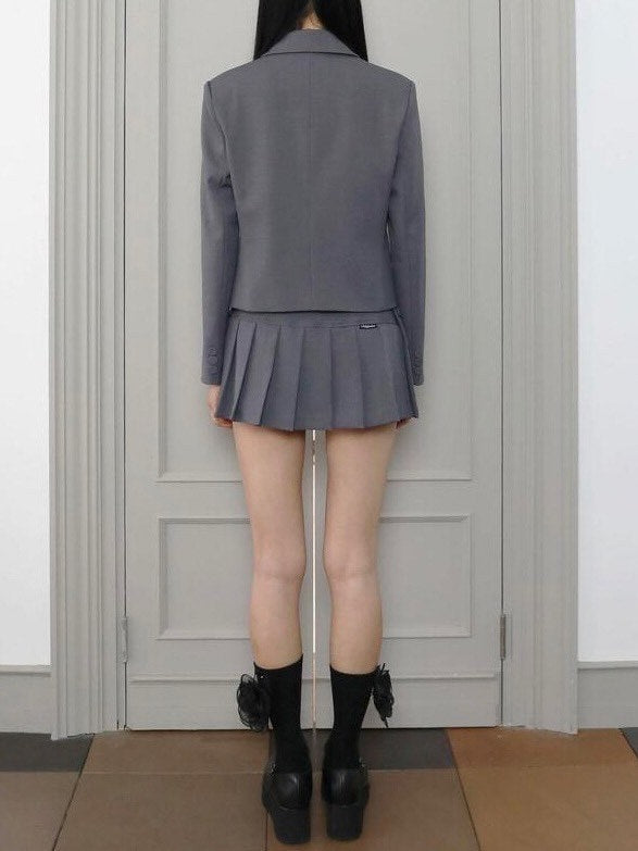 【Uglyshadow】COLLAR FIT JACKET