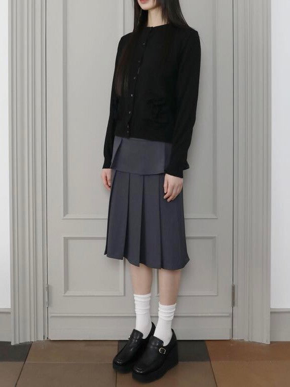【Uglyshadow】25 TULIP MIDI SKIRT