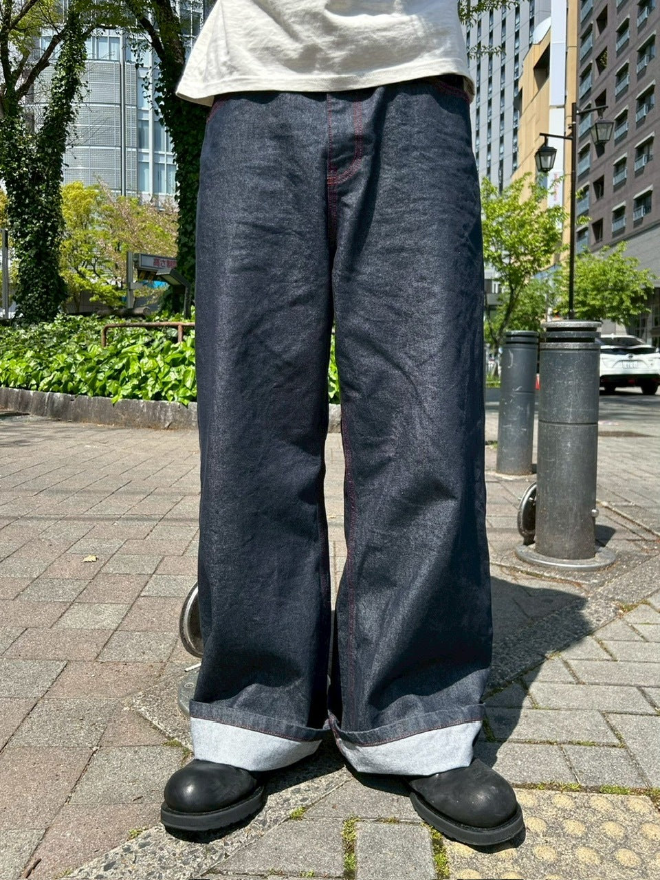 受注制【youll】selvedge denim pants