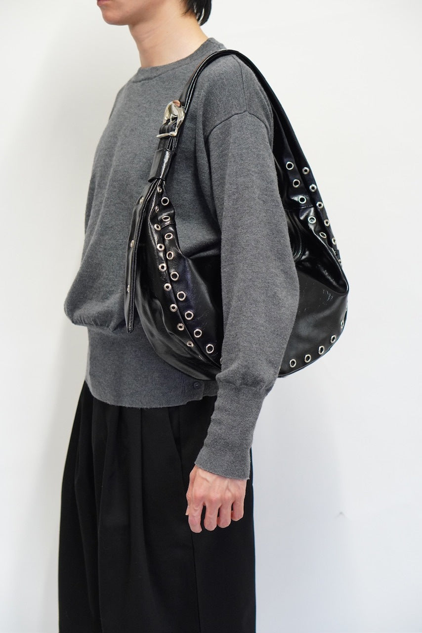 東京店WEB限定受注制【Chikashitsu +】eyelet cross bag