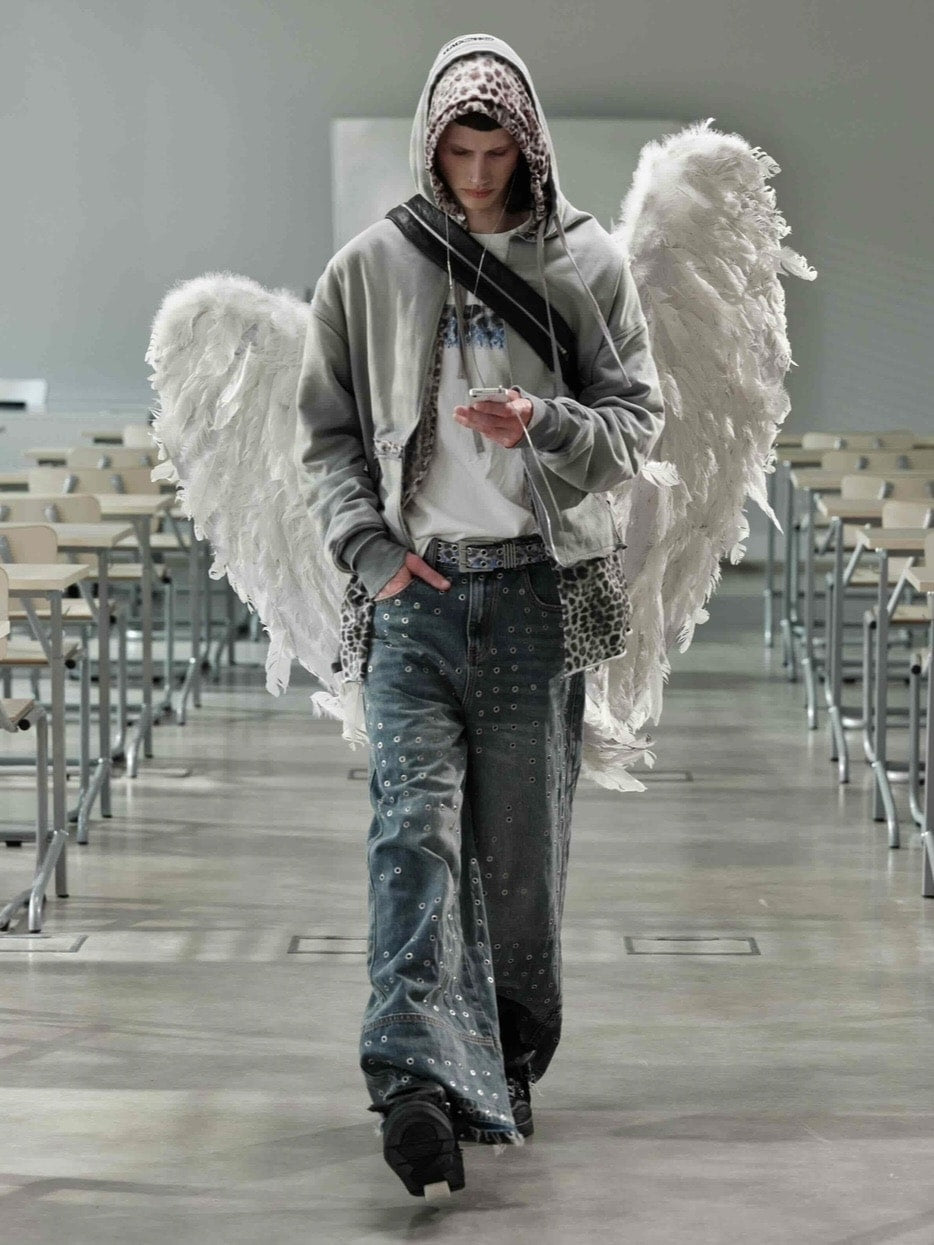 【RACER WORLDWIDE】Eyelet Jeans