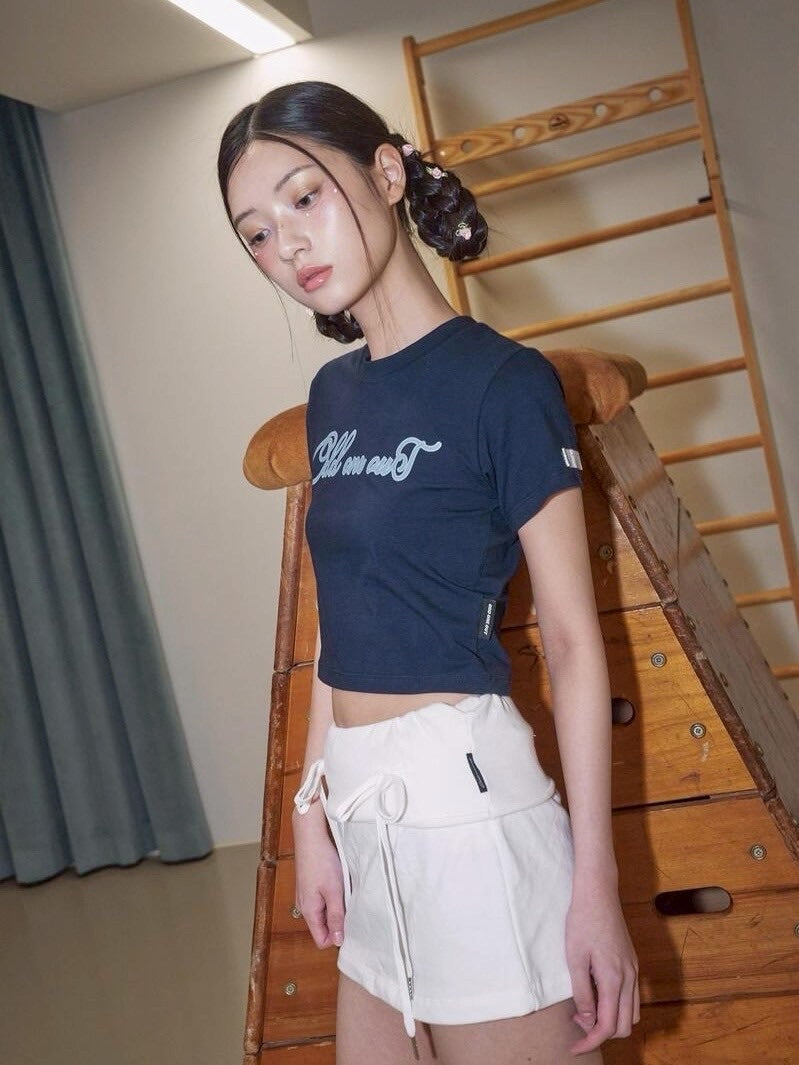 【ODDONEOUT】TWO TONE LOGO T-SHIRTS