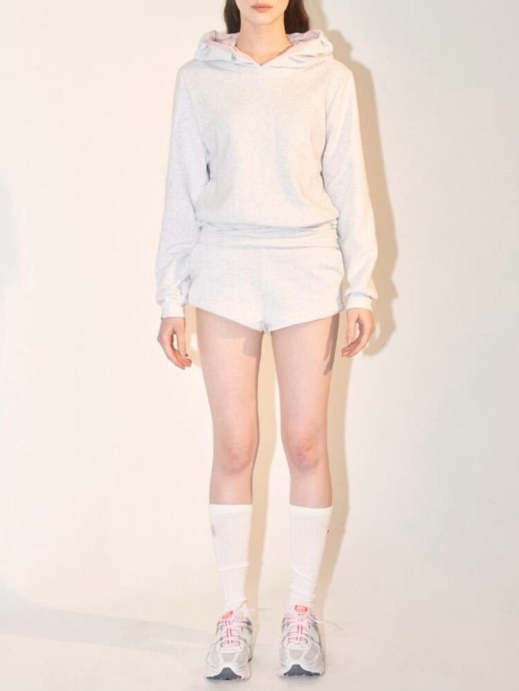 【ODDONEOUT】TUCK HOODIE / 【オッドワンアウト】タックフード長袖パーカー