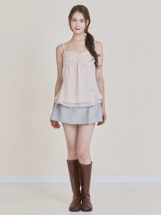 【NOTYOURROSE】Fairy chiffon top