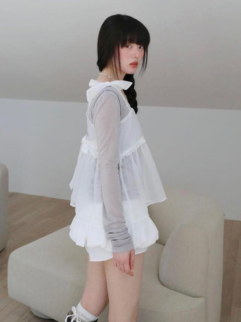 【Uglyshadow】PUMPKIN SKIRT PANTS