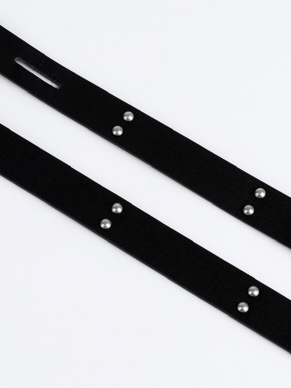 【IUGAMAKARAS】20mm Double Studded Twist Belt