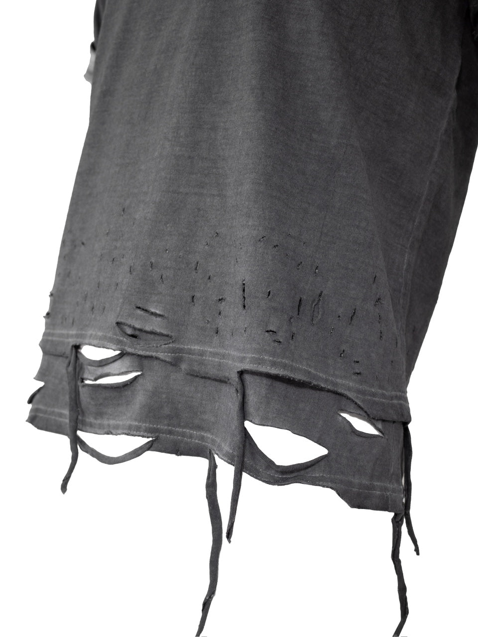 【Rosen Kreuz】BOXY FIT LAYERED DAMAGE TEE