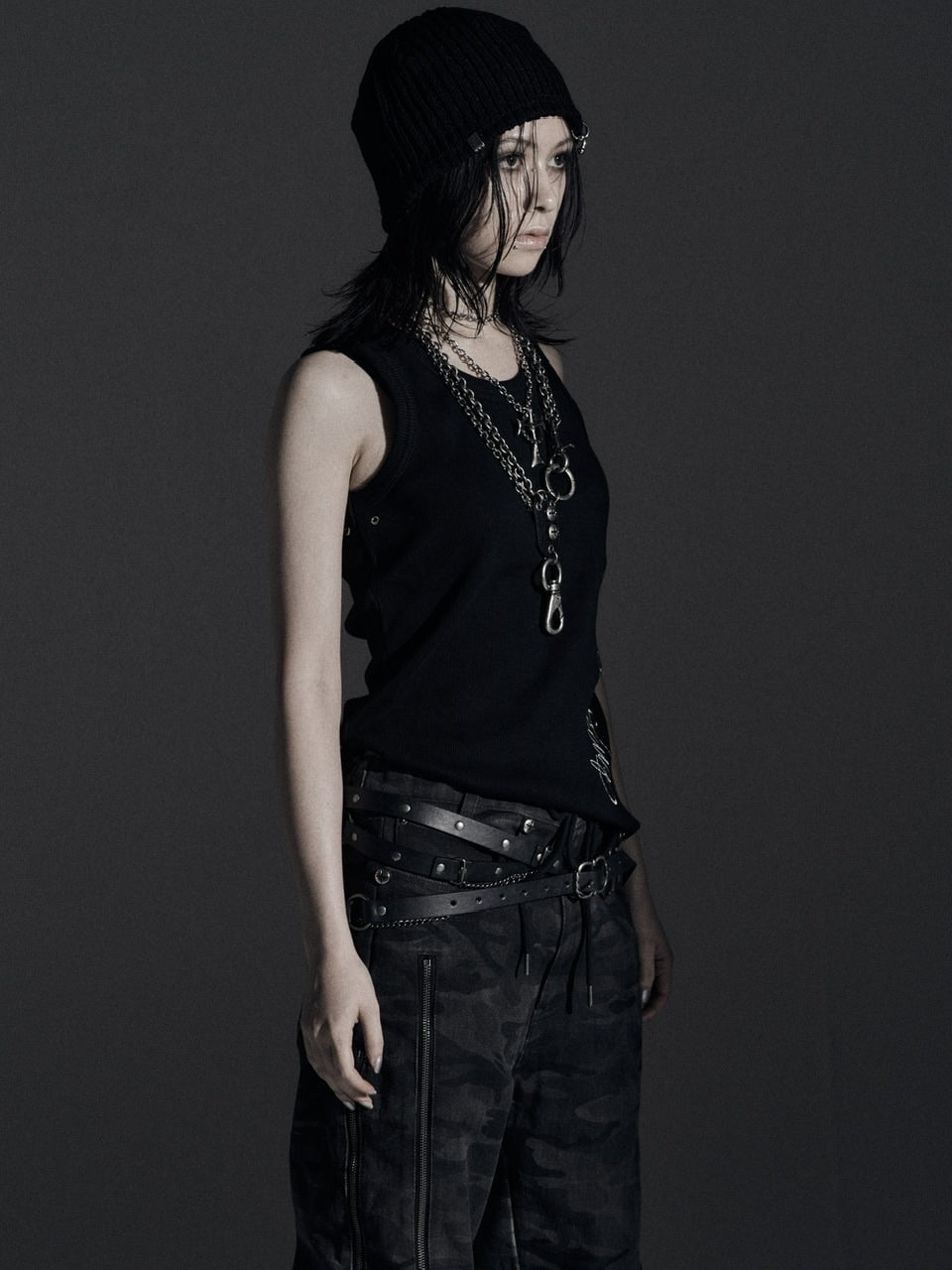 【Rosen Kreuz】ASHES HALO TANK TOP