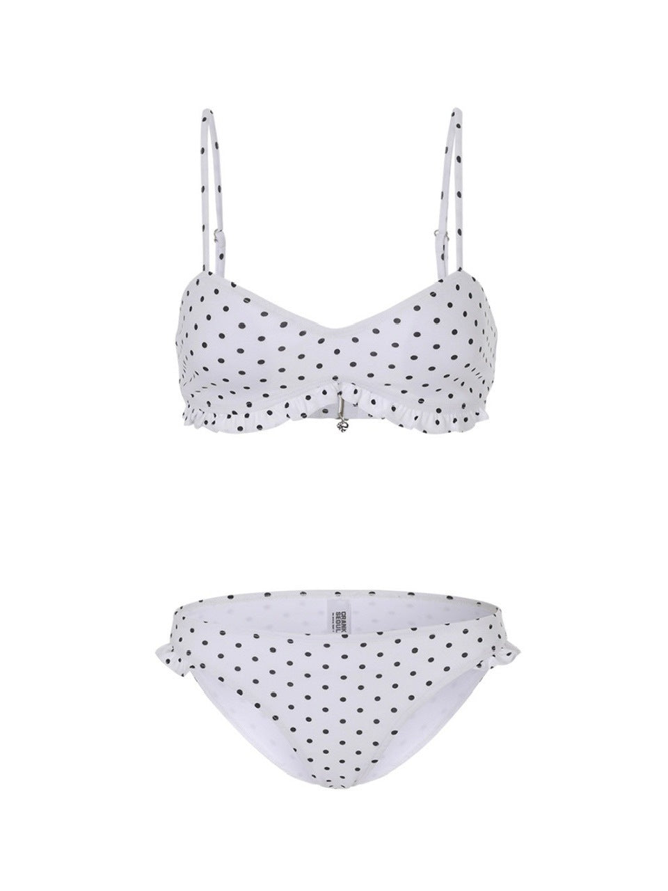 【CRANK】DOT FRILL BIKINI SET