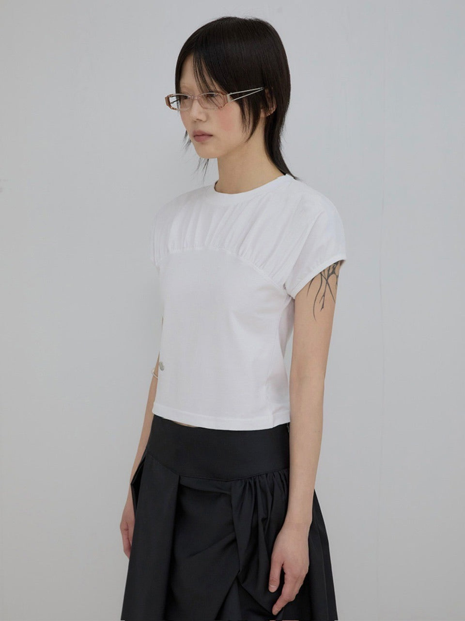 【FLAREUP】Kaya Shirred T-Shirt