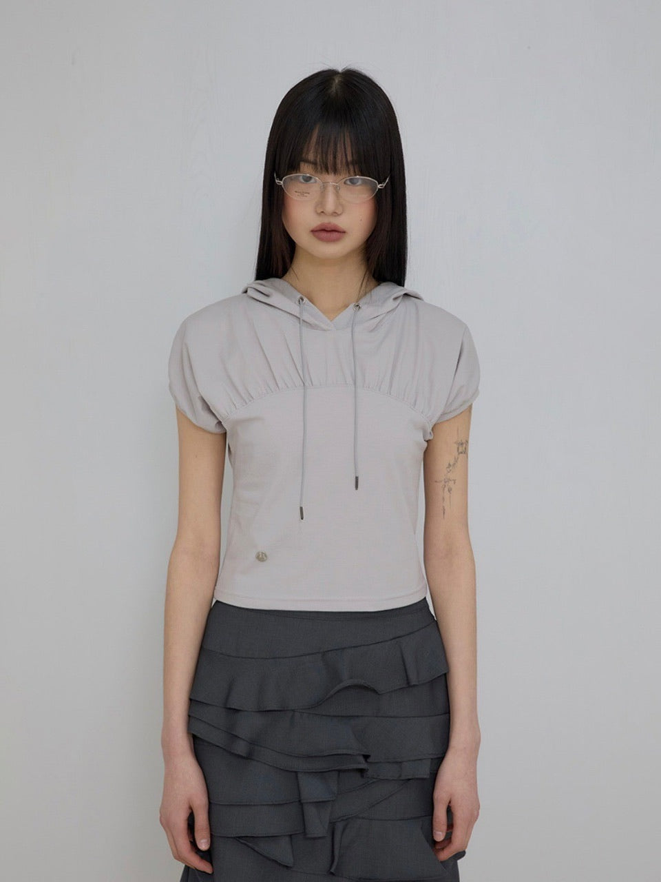 【FLAREUP】Kaya Shirred Hoodie