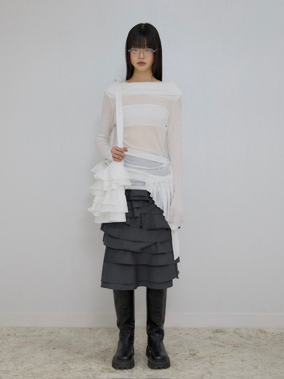 【FLAREUP】Faye Frill Long Sleeve