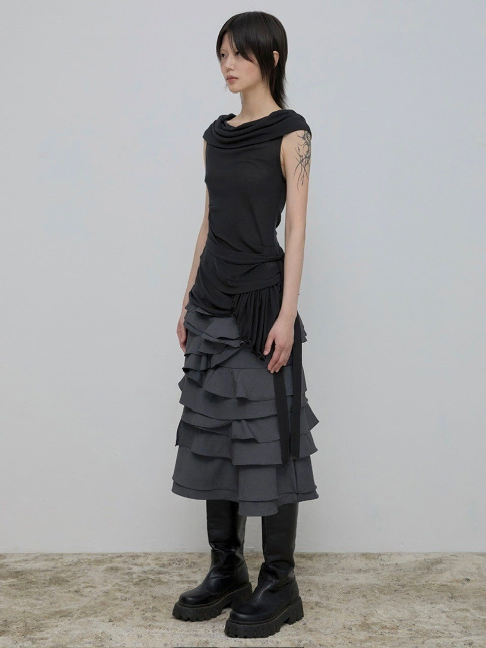 【FLAREUP】Faye Frill Sleeveless