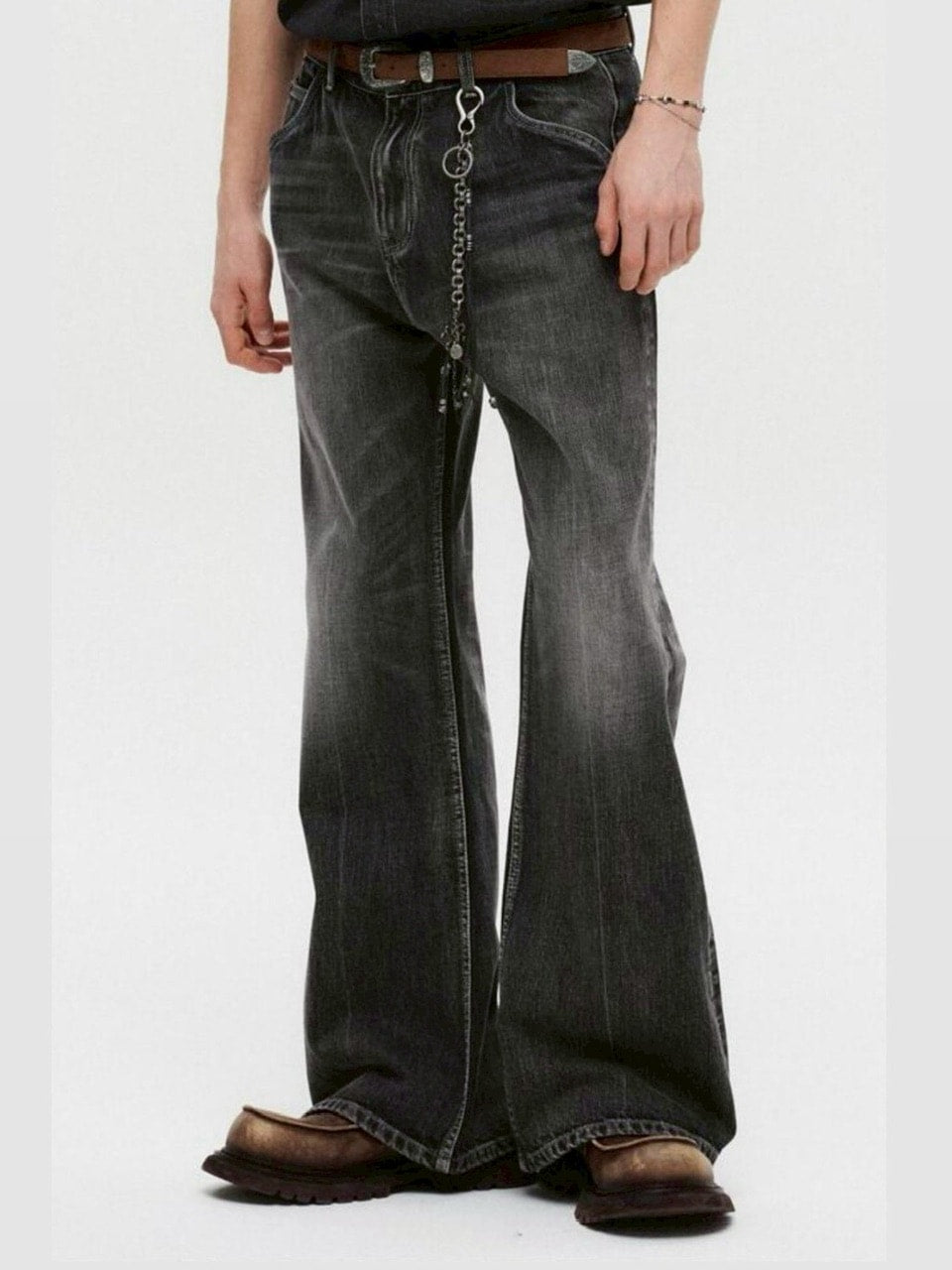 【DNSR】Western Flare Denim Pants