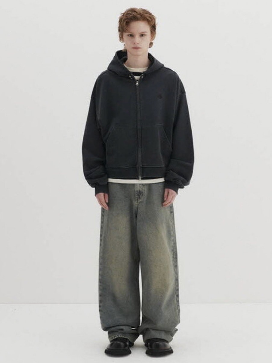 【DNSR】Signature Wide Denim Pants