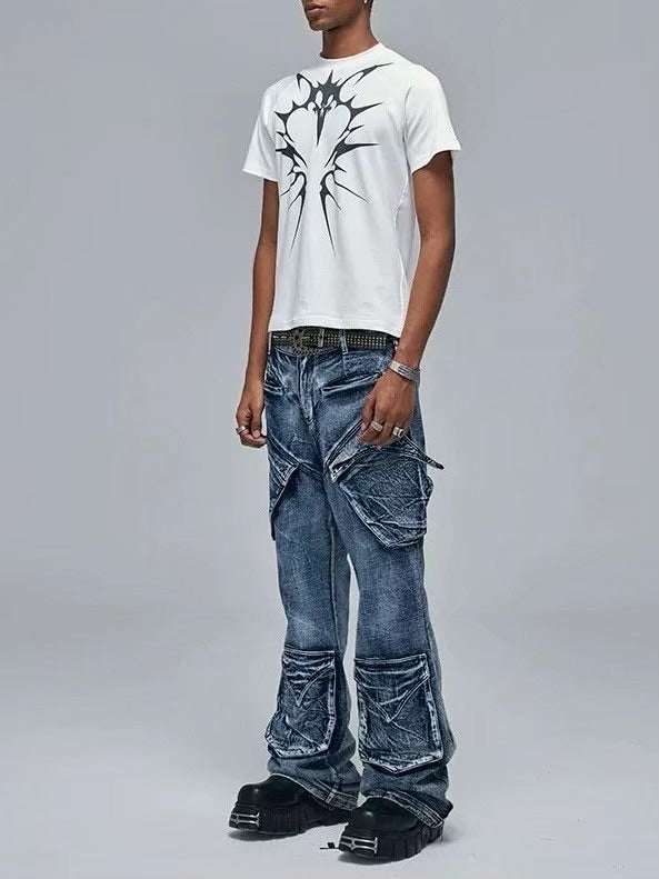 【DND4DES】RAVEN RAGLAN SLEEVE FITTED T