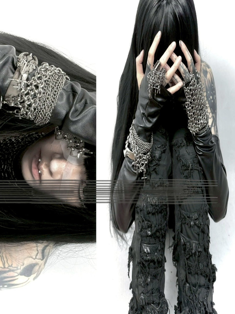 【IIIMIII】Barbed Wire Armor Ring / 【イアミ】バーデッドワイヤーアーマーシルバーリング