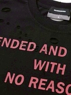 【roaringrad】DAMAGE LETTERING T-SHIRTS / 【ロアリングラド】ダメージロゴ半袖Tシャツ