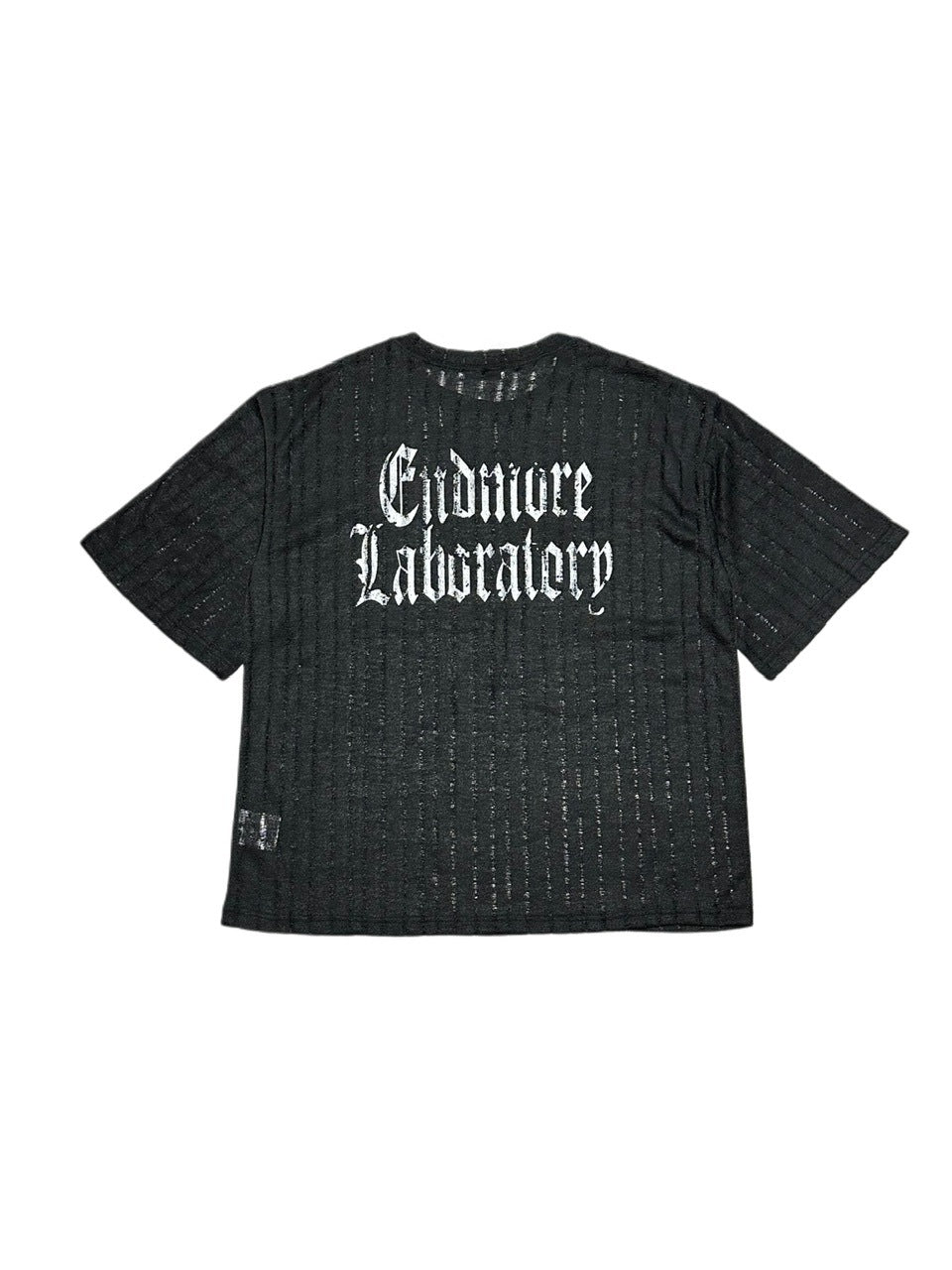 受注制【Never mind the XU】see-through short sleeve (4color