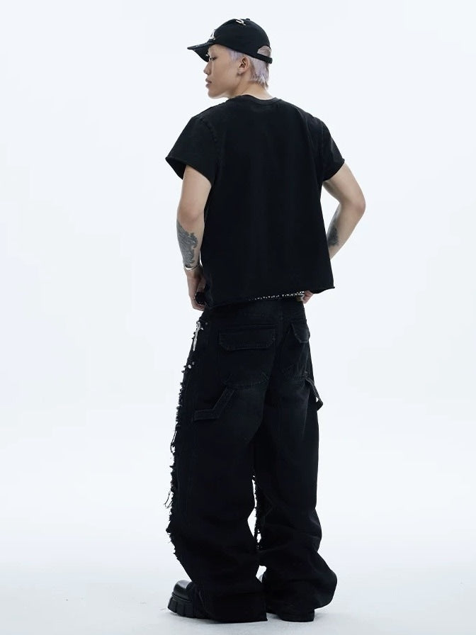 【DND4DES】JEWELED LUMBERJACK PANTS