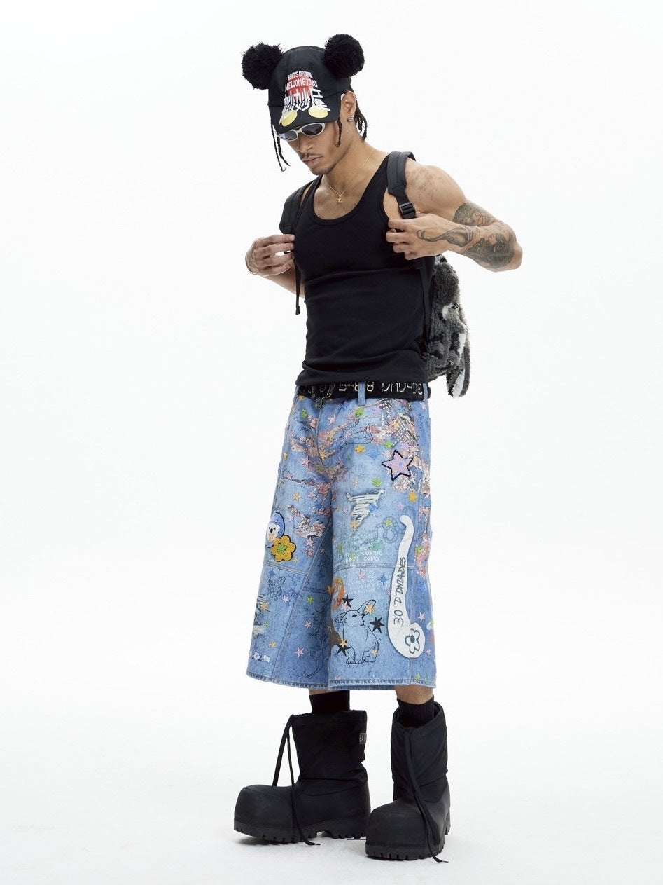 【DND4DES】PLUSH CARTOON PANTS