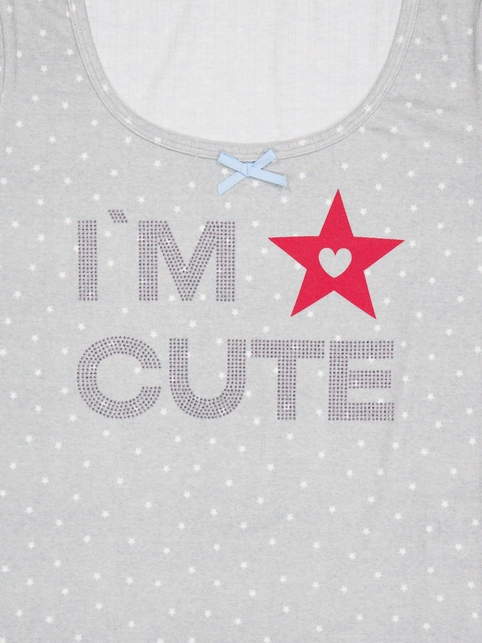 【SETUP‐EXE】I'M CUTE TOP / 【セットアップエグゼ】アイムキュート半袖Tシャツ