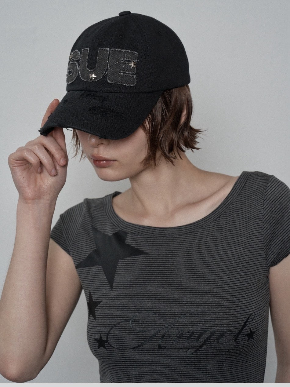 【SETUP‐EXE】SUE STAR BALL CAP / 【セットアップエグゼ】スースターボールキャップ