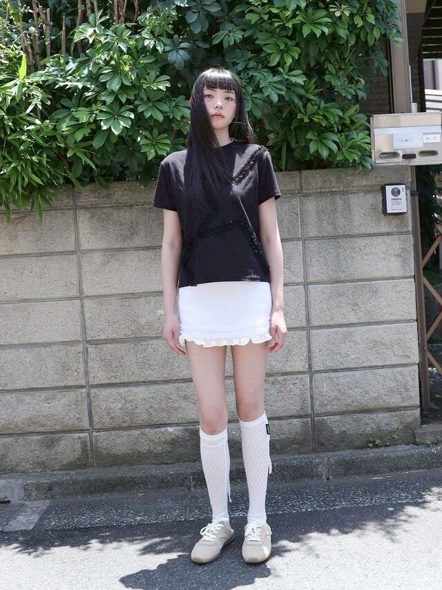 【Uglyshadow】STAR BASIC T-SHIRT / 【アグリーシャドウ】スターベーシック半袖Tシャツ