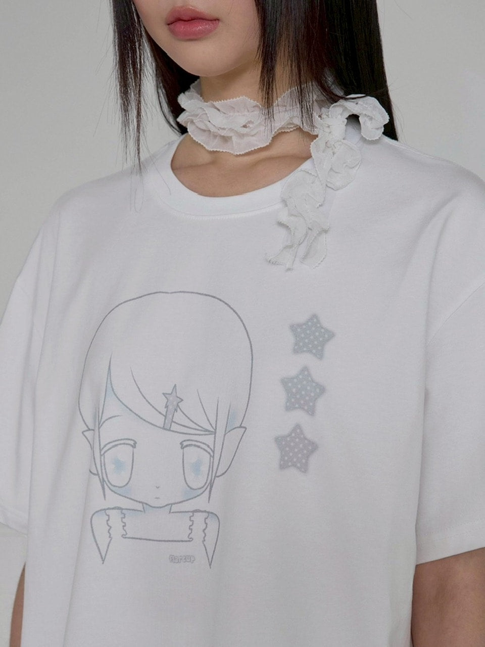 【FLAREUP】Dani T-Shirt (FL-176_ホワイト)