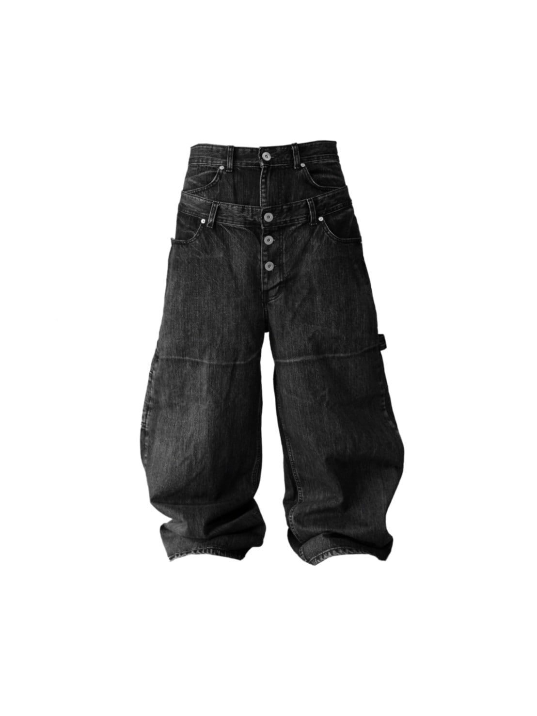 【IFEELLUCKY】Big x2 Double carpenter pants / 【アイフィールラッキー】ビック×2ダブルカーペンターパンツ