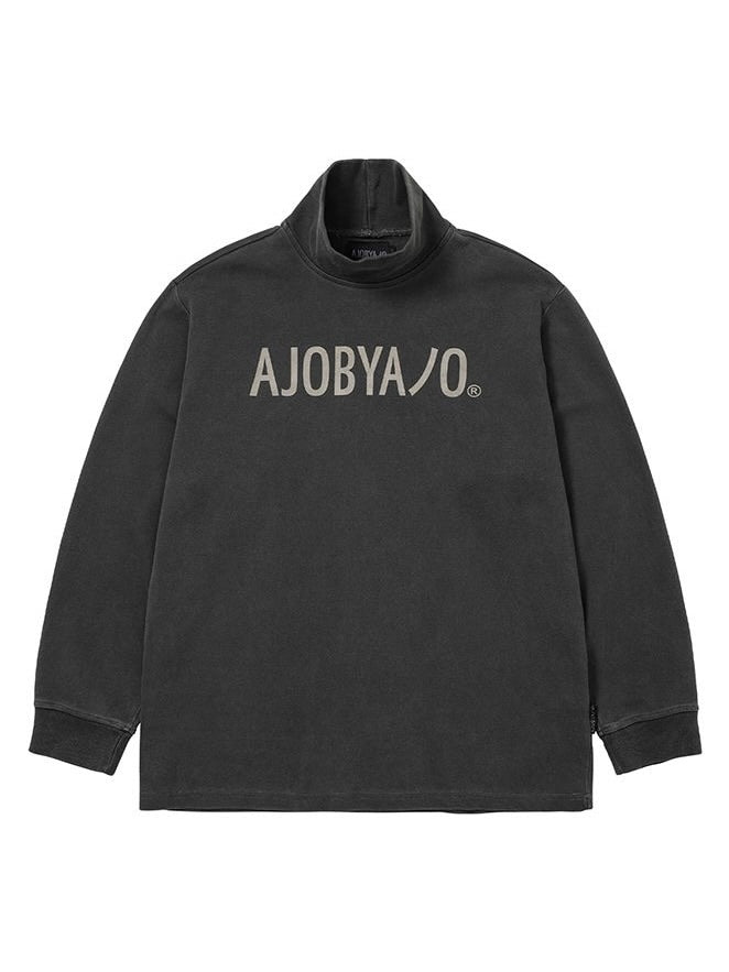 【AJOBYAJO】OG Logo Washed Turtleneck / 【アジョバイアジョ】ロゴウォッシュドタートルネックスウェットシャツ