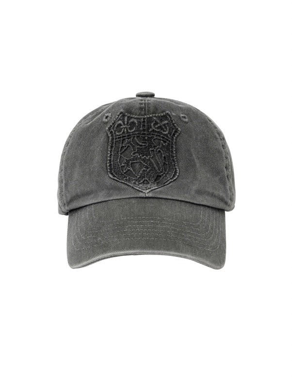 【AJOBYAJO】Wappen Washed Cap / 【アジョバイアジョ】ワッペンウォッシュドキャップ