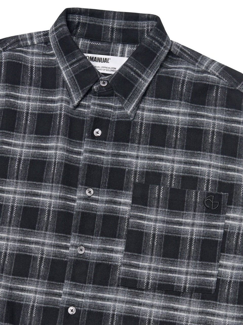 【NOMANUAL】FLANNEL CHECK SHIRT