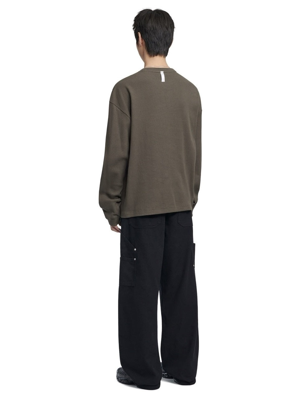 【NOMANUAL】NM RIFLE WAFFLE LONG SLEEVE TEE