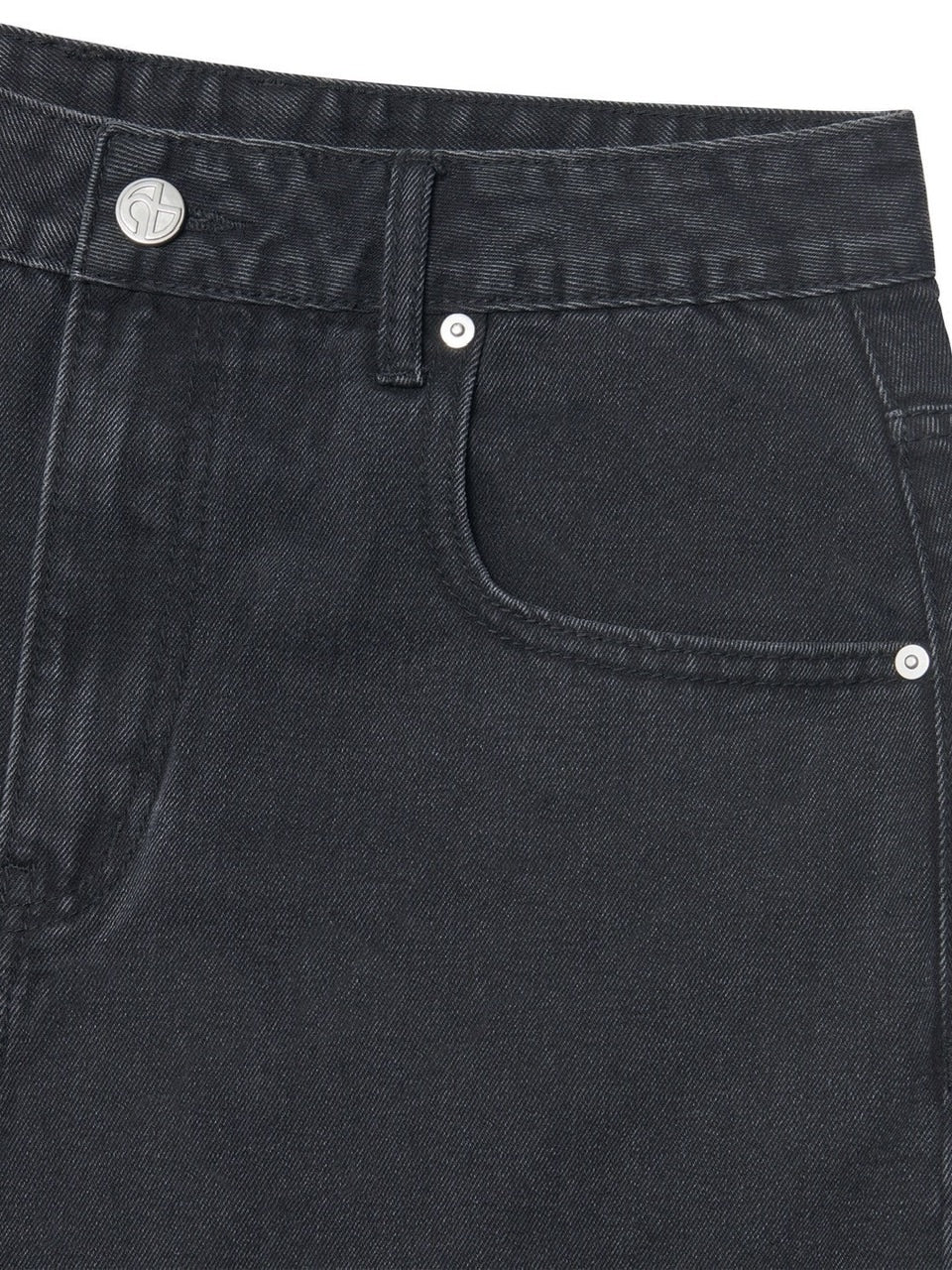 【NOMANUAL】WAVE CURVED DENIM PANTS