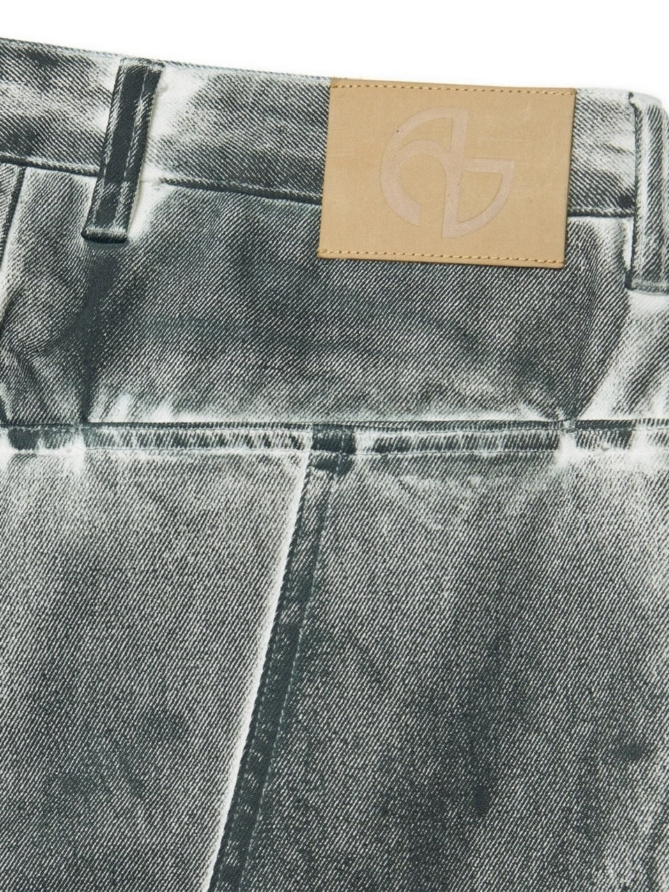 【NOMANUAL】STAINED D.L DENIM PANTS