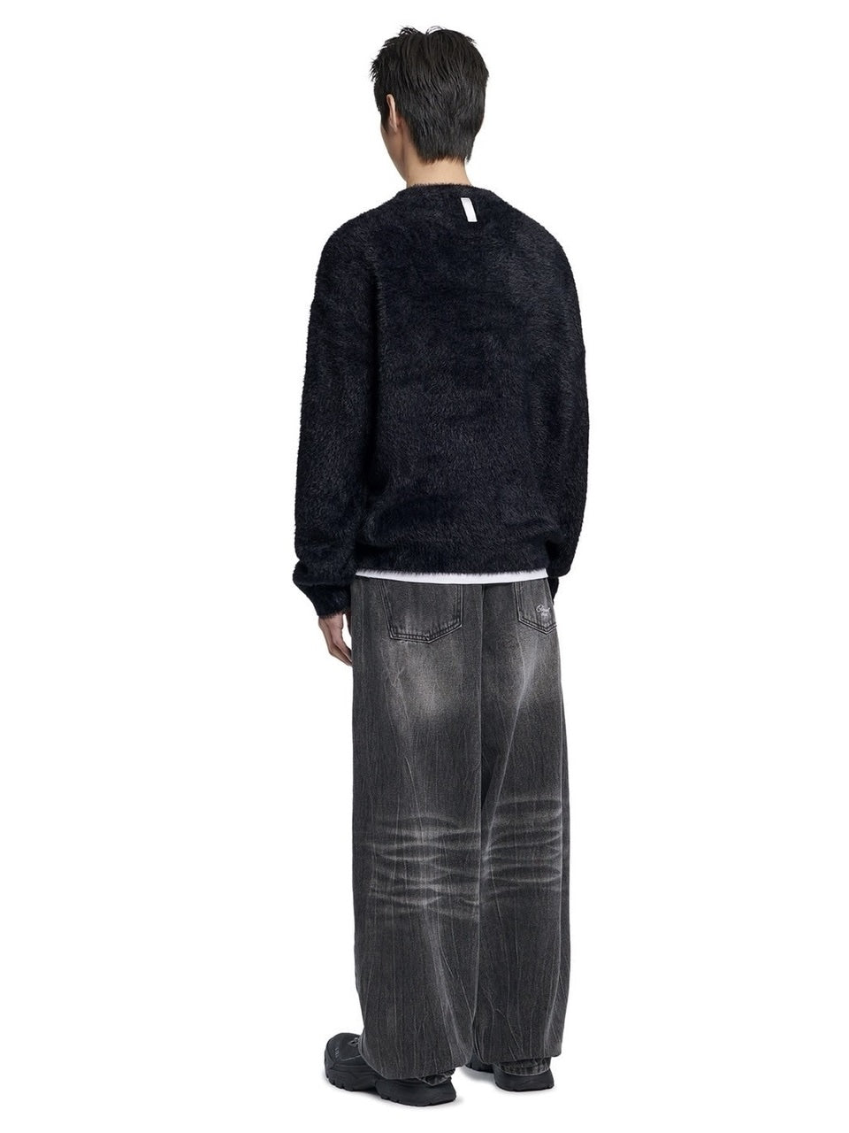 【NOMANUAL】 WASHED JUMBO DENIM PANTS